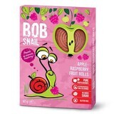 Rouleau naturel aux pommes et aux framboises, 60 g, Bob Snail