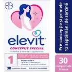 Elevit 1 Kinderwens en zwangerschap, 30 tabletten
