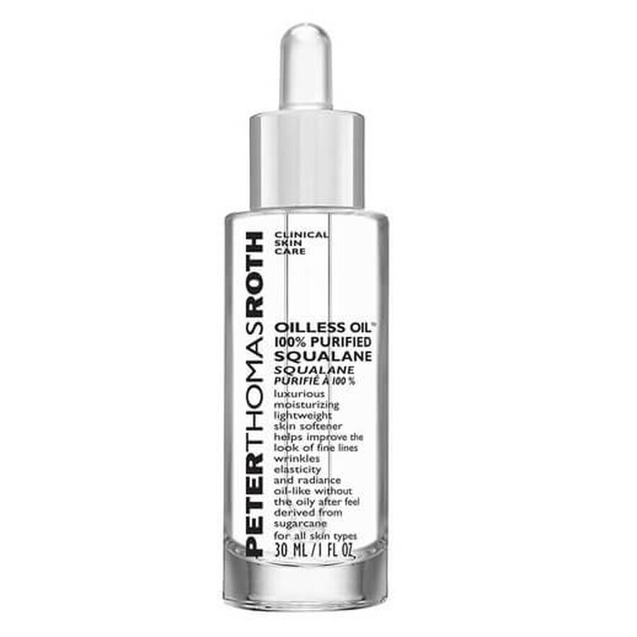 Serum Oilless Oil 100% Purified Squalane, 30 ml, Peter Thomas Roth