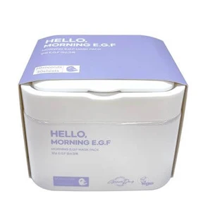 Zestaw masek z EGF do regeneracji, 30 sztuk, Hello Morning