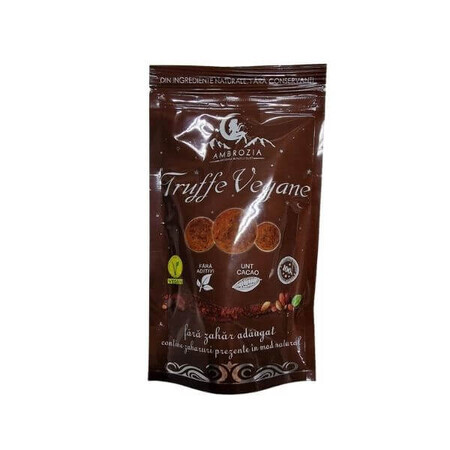 Suikervrije veganistische truffels, 140 g, Ambrozia