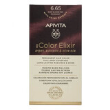 Colorant capillaire My Color Elixir Dark Blonde Intense Red Mahogany 6.65, 155 ml, Apivita