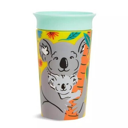 Tasse d'apprentissage Miracle 360 Wildlove avec poignées, +6 mois, Koala, 177 ml, Munchkin