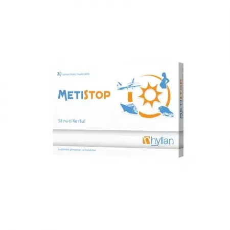 Emetistop (Metistop), 20 Tabletten, Hyllan