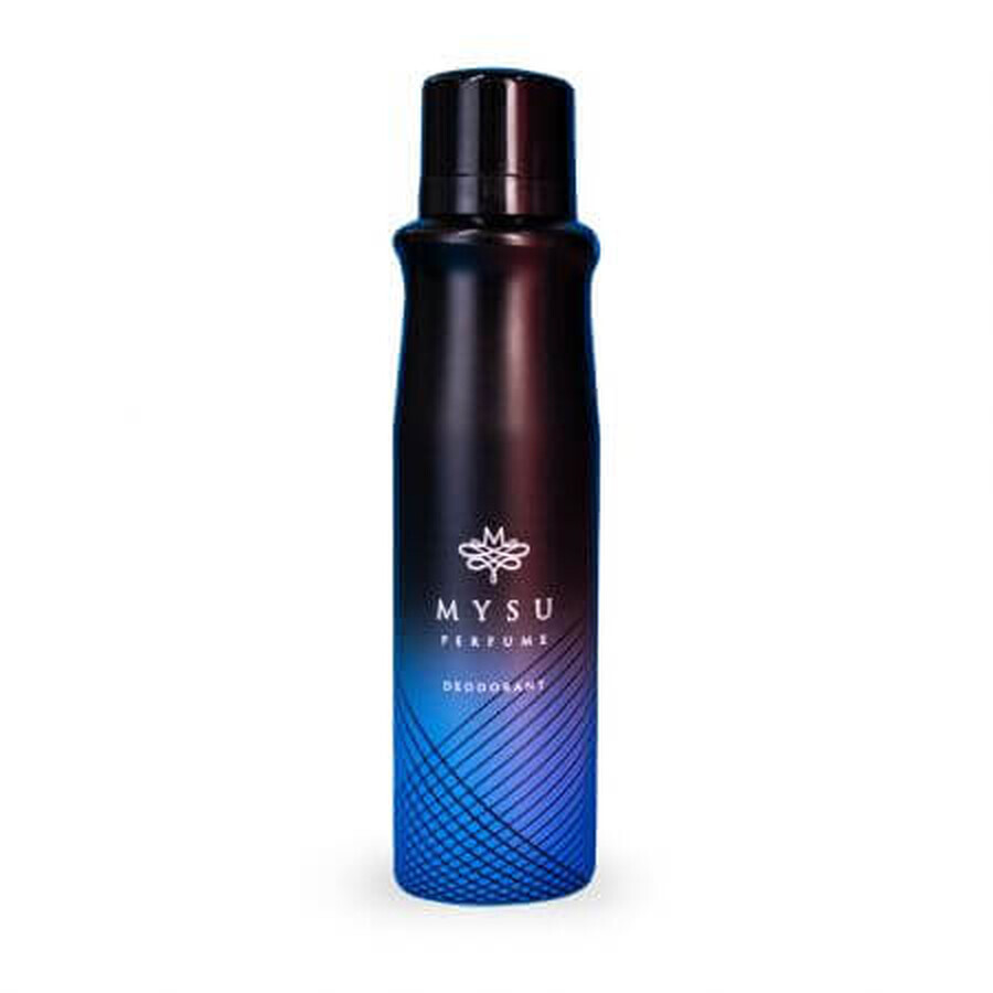 Deodorant spray voor mannen, Steel Blue, 150 ml, Mysu Parfume