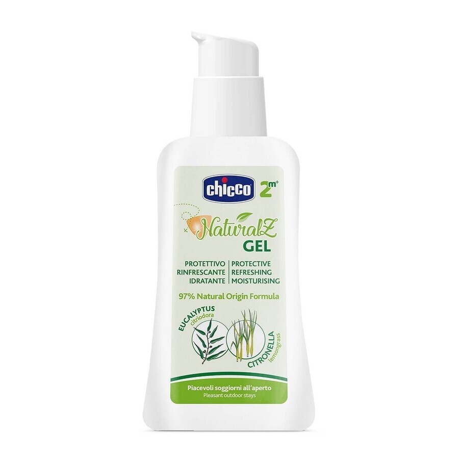 Gel à l'extrait d'eucalyptus et de citronnelle, 75 ml, Chicco