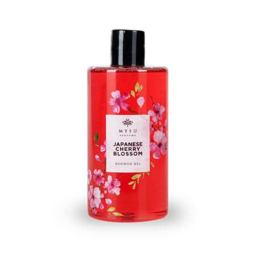 Gel doccia, Fiori di Ciliegio, 350 ml, Profumo Mysu