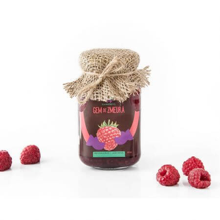 Confiture de framboises, 300 gr, Sweeteria