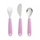 Splash baby cutlery set 3, +18 months, Light Purple, Munchkin