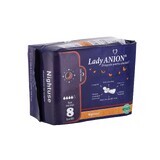 Absorbant Nightuse 4 gouttes, 8 pièces, Lady Anion
