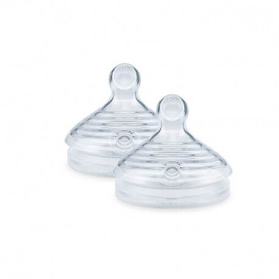 Tétine en silicone Nature, taille S, 2 pièces, Nuk