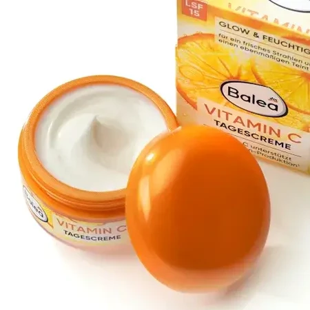 Balea Cremă de față cu vitamina C SPF15, 50 ml