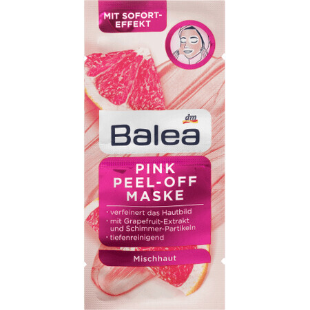 Balea Grapefruit Gesichtsmaske, 16 ml