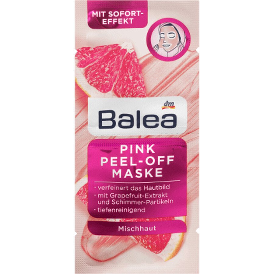 Balea Grapefruit gezichtsmasker, 16 ml