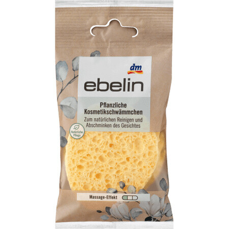 Ebelin Vegetable cosmetic sponges, 2 pcs