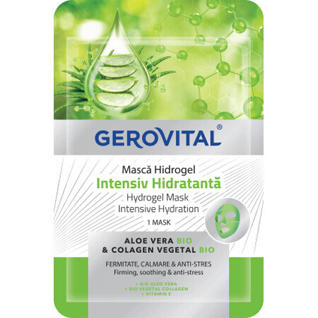 Gerovital Masque visage intensément hydratant, 1 pk