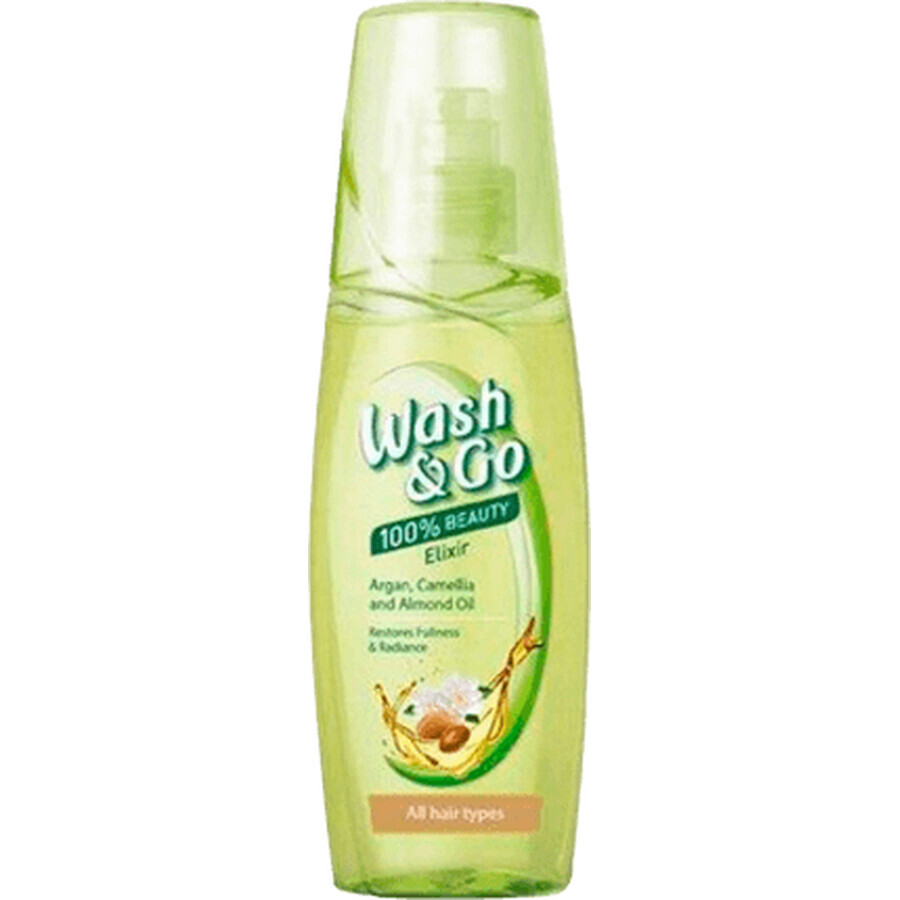 Wash&Go Elixir olio all'argan per tutti i tipi di capelli, 100 ml