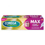 Corega Power Max Fixatie+Comfort Prothese Kleefcrème, 40 g, Gsk