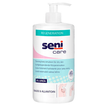 Emulsie hidratanta pentru piele uscată cu 4% uree, 500 ml, Seni Care