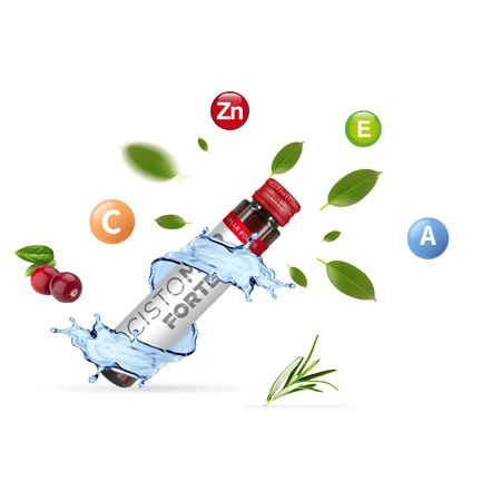 STRONG CISTOMAR voor de bestrijding van urineweginfecties - 125 ml (5 ampullen) - Veganistisch product, Marnys