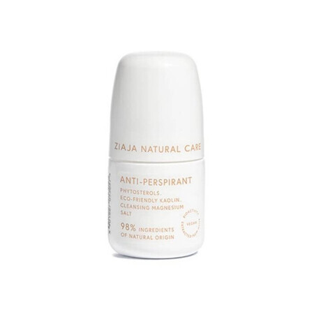 Roll-on antitraspirante senza sali di alluminio Natural Care, 60ml, ZIAJA