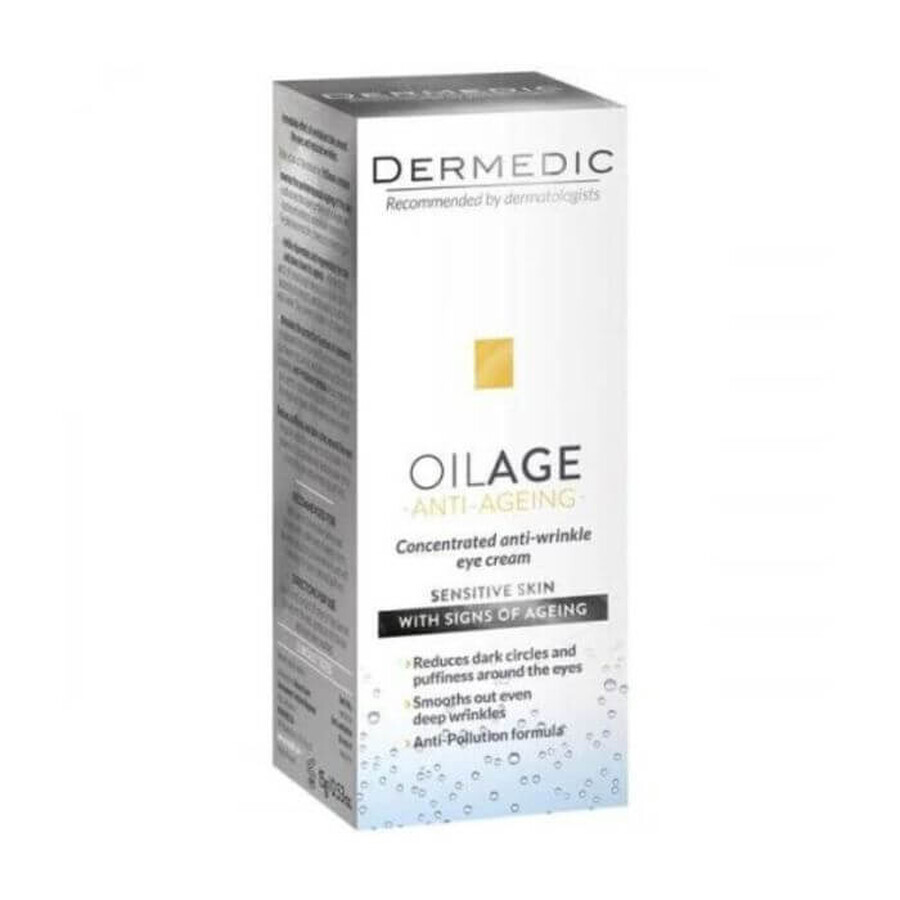 Dermedic OILAGE Crème anti-rides concentrée pour les yeux x 15 ml