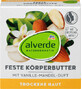 Alverde Naturkosmetik Solid body butter met vanille- en amandelgeur, 40 g