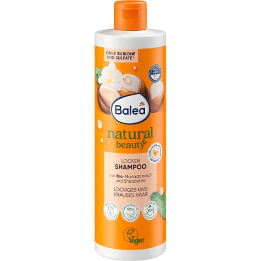 Balea Natural Beauty shampooing pour boucles, 400 ml