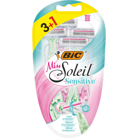 BIC Rasoirs miss soleil, 4 pièces