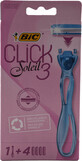 BIC Rezerve hybride soleil scheermes, 4 stuks