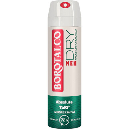 Borotalco Deodorante spray DRY Alsolute TalQ, 150 ml