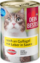 Dein Bestes Wet cat food bird, 415 g