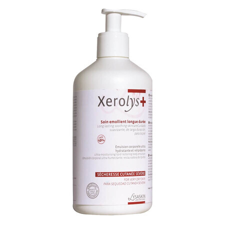 Xerolys+ emulsie voor de droge huid, 500 ml, Lab Lysaskin