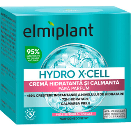 Elmiplant Crème hydratante et apaisante, 50 ml