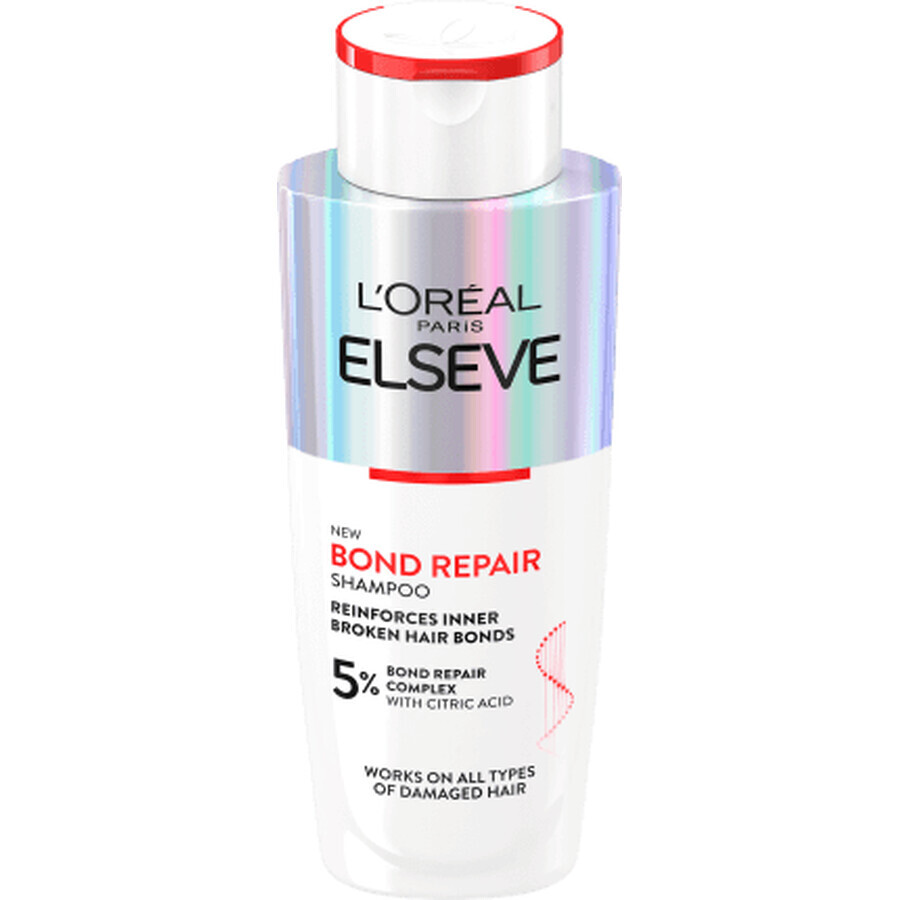 Elseve Bond Repair Shampoo per la rigenerazione dei capelli danneggiati, 200 ml