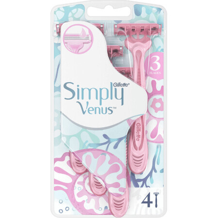 Gillette Venus Rasierklingen, einfach, 4 Stück