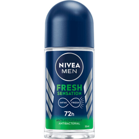 Nivea MEN FRESH SENSATION Roll-On Deodorant, 50 ml