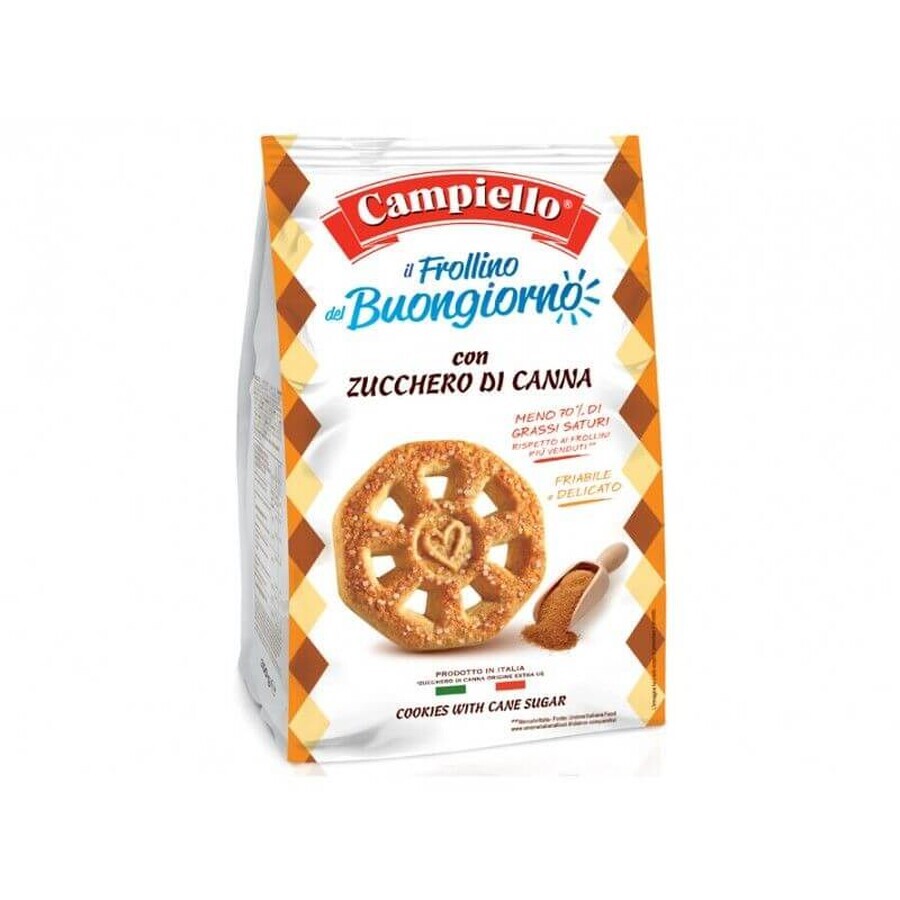 Biscotti con zucchero di canna, 350 gr, Campiello