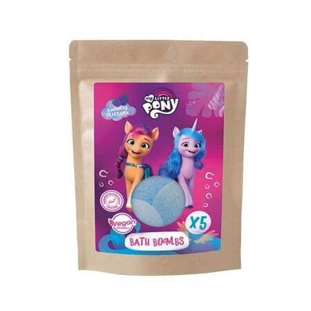 Bombe de bain My Little Pony, 5 x 50 g, Edg