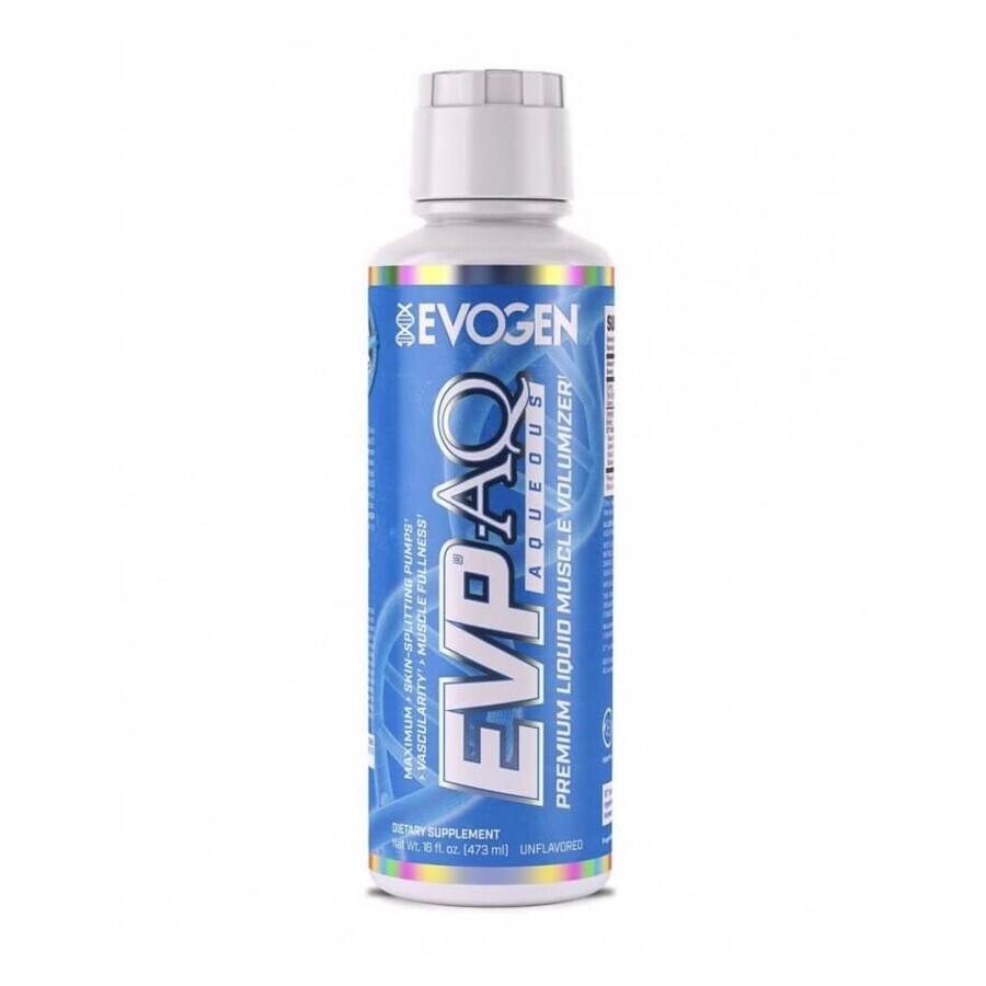 EVP-AQ Energiseur aqueux d'arômes naturels, 473ml, Evogen