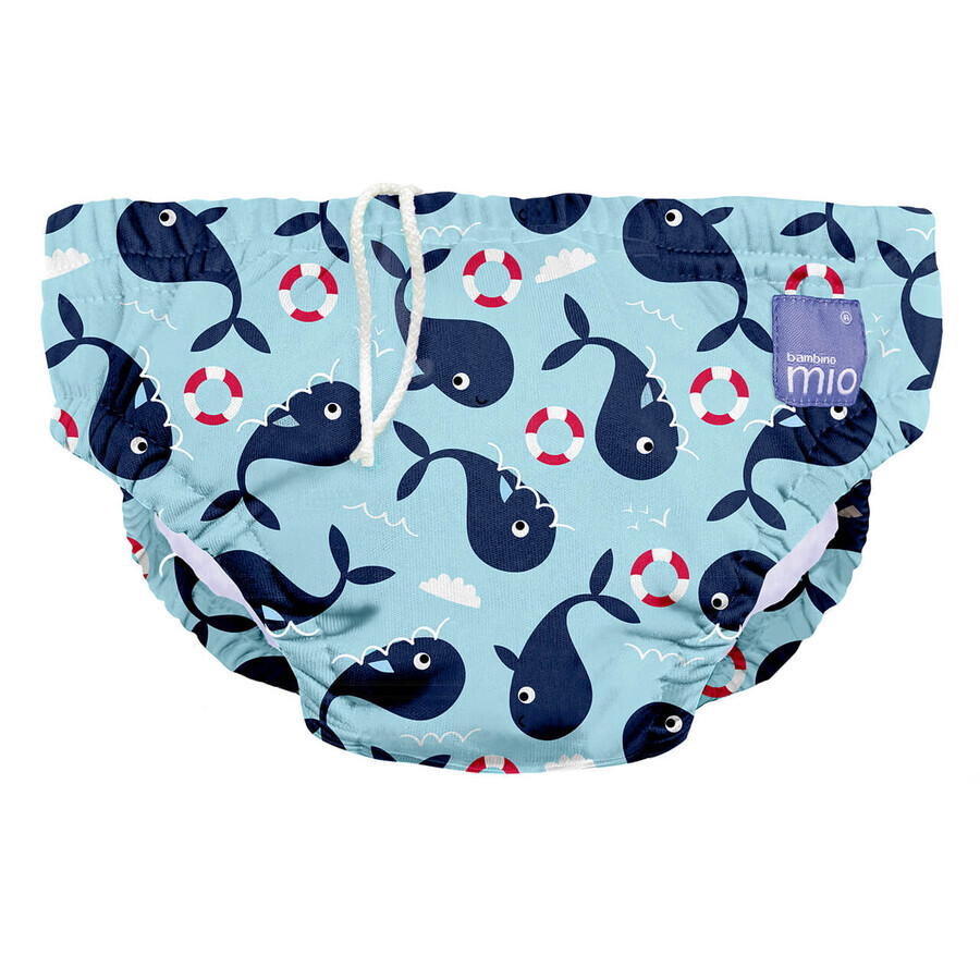 Costume da bagno impermeabile Whale Wharf, taglia L, 1 pezzo, Bambino Mio