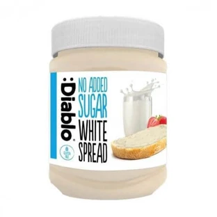 Sugar free white chocolate spread, 350 g, Diablo