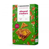 Crackers met amandelen en zaden, 80 g, The Beginnings