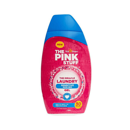 Detersivo in gel per smacchiare i vestiti, 30 lavaggi, 900 ml, The Pink Stuff