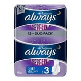 Always Platinum Ultra Absorberend Nachtverband, 12 stuks, P&amp;G