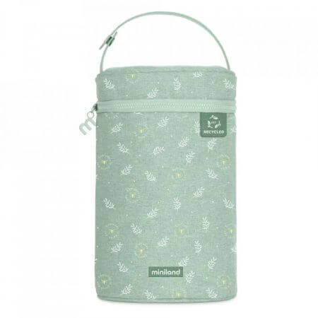 ecoThermibag Sac isotherme double, 2 x 500 ml, menthe, Miniland