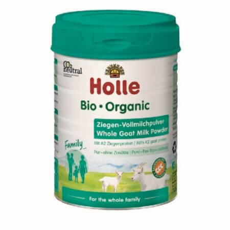 Lait de chèvre bio en poudre pour toute la famille, 400 g, Holle