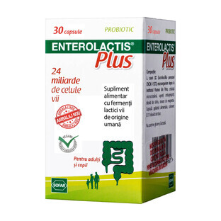 Enterolactis Plus, 30 gélules, Sofar