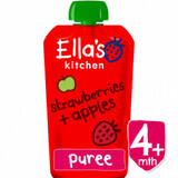 Aardbeien- en appelmoes, 120 gr, Ella's Kitchen
