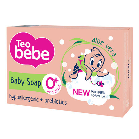 Seife mit Aloe vera, 75 gr, Teo Bebe